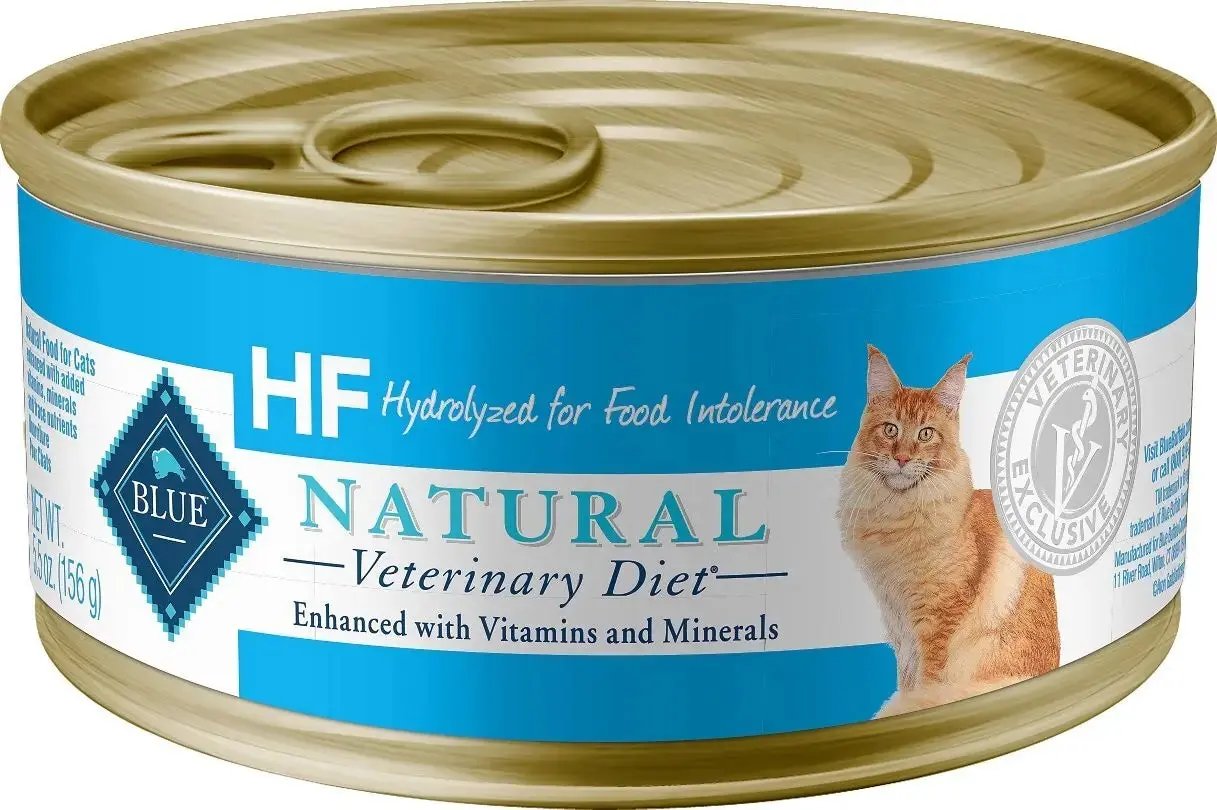 Blue Buffalo HF Hydrolyzed for Food Intolerance Grain-Free Wet Cat Food 24/5.5oz -  Blue Buffalo
